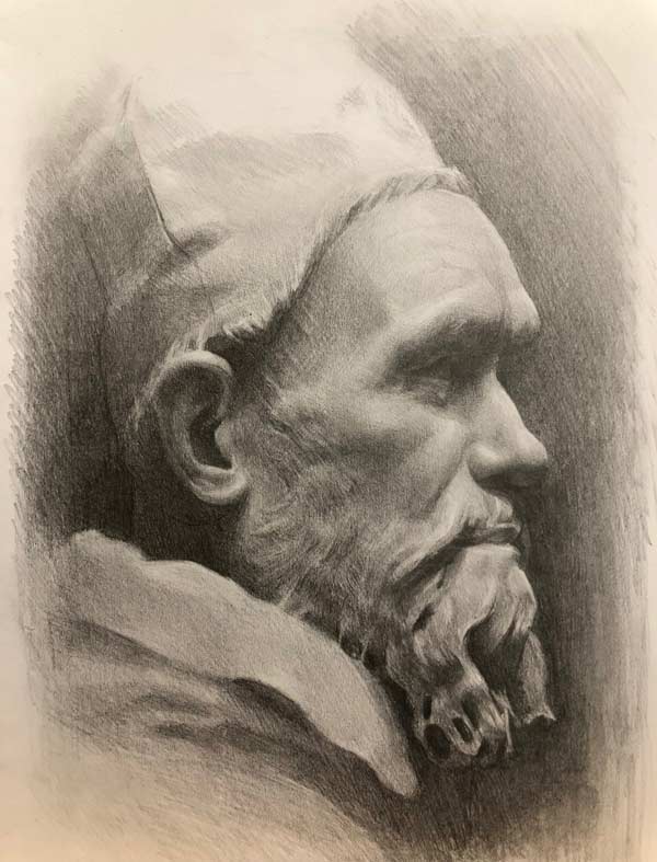 Portrait Drawings & Sketches by artist Miriam