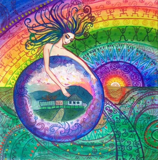 Spiritual Nature Paintings by Maria