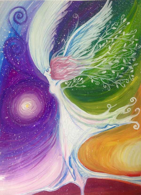 Spiritual Nature Paintings by Maria