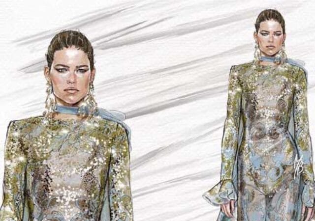 Modern Girl Fashion Illustration Trendy art Ideas