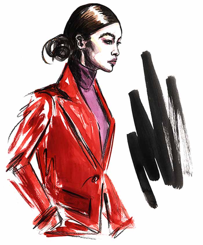 Fashion Illustration Sketches by Alisa Maxime