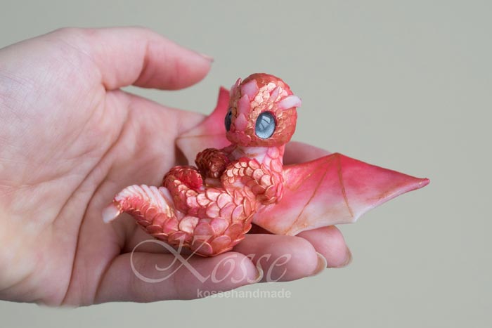 Handmade Cute Little Polymer Clay Dragons Trendy Art Ideas