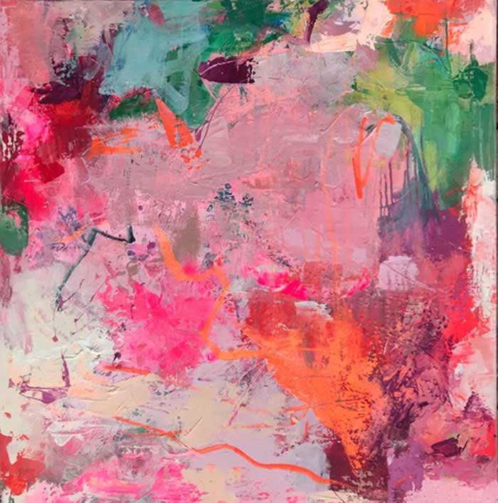 Spirited Colorist - Michelle Marra | Interior Paintings on Canvas