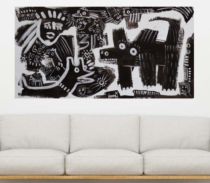 Acrylic Paintings on Canvas by Angel Moyano Rivas