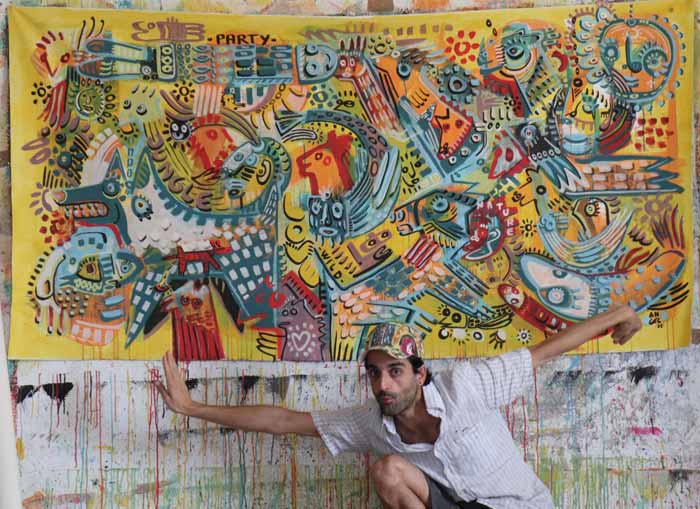 Acrylic Paintings on Canvas by Angel Moyano Rivas