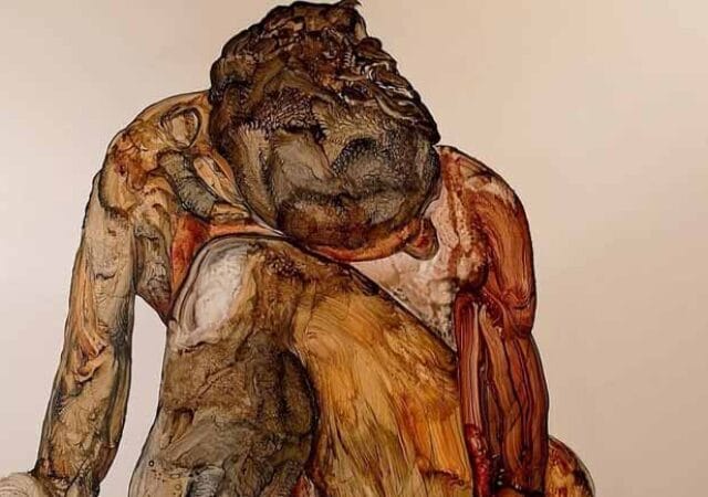 Human figure Contemporary Paintings by David Deweerdt