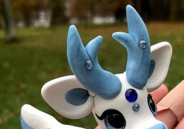 Handmade Polymer Clay Animal Sculptures