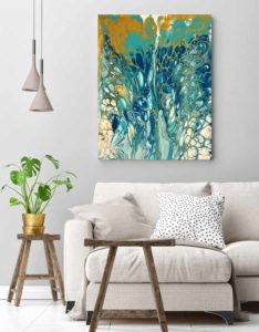 Stunning abstract art paintings by Lottie O’Mara - Trendy Art Ideas