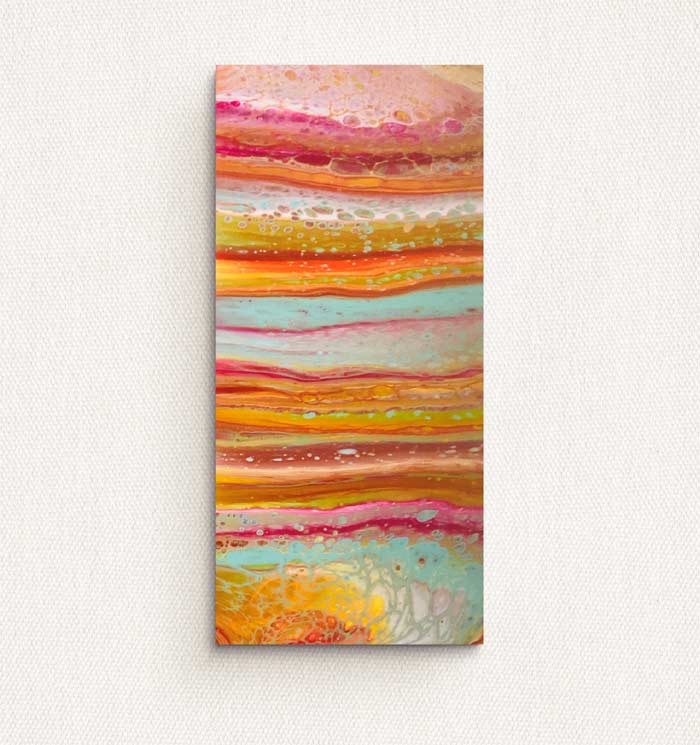 abstract wall art for living room by Lottie OMara