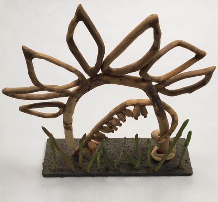Loren Eiferman - Decorative Sculptures in Fallen Branches