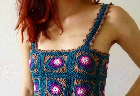 Izabela Firlova's Fashionable Crochet Dresses