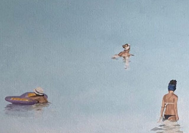 Joanna Pilkowska - Summer Beach Oil Paintings On Canvas