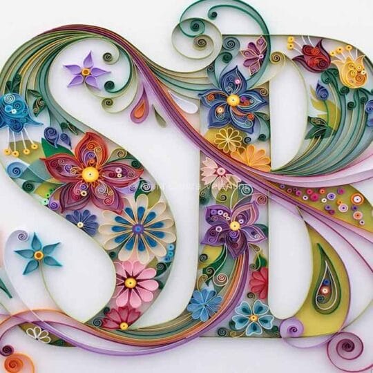 Creates Stunning Quilling Paper Art and Designs - Trendy Art Ideas