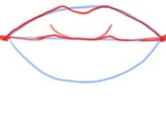 how to draw style lips