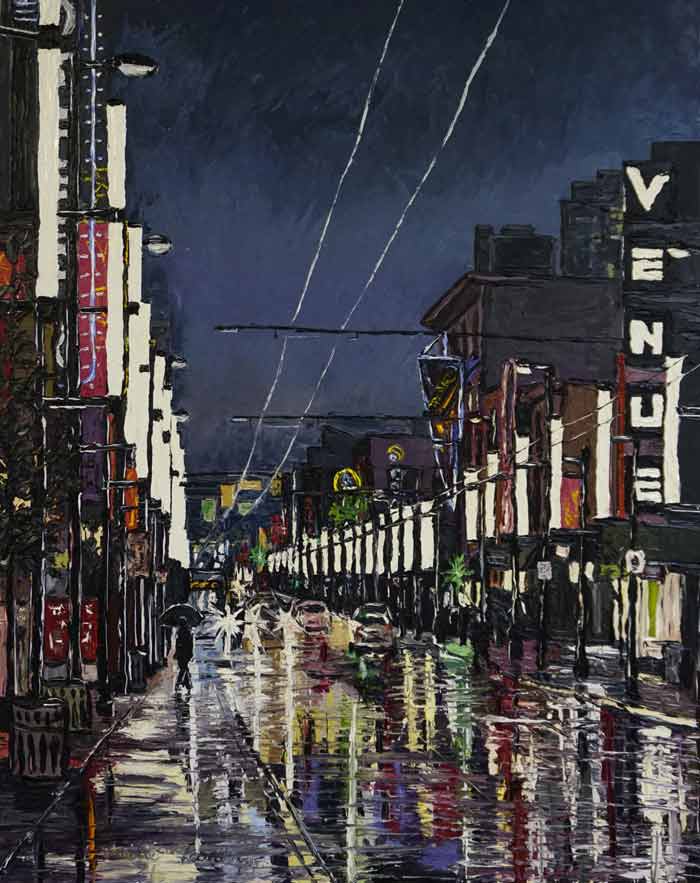 Artist Creates Natural and Urban Landscapes Using Gamblin Oil Paints