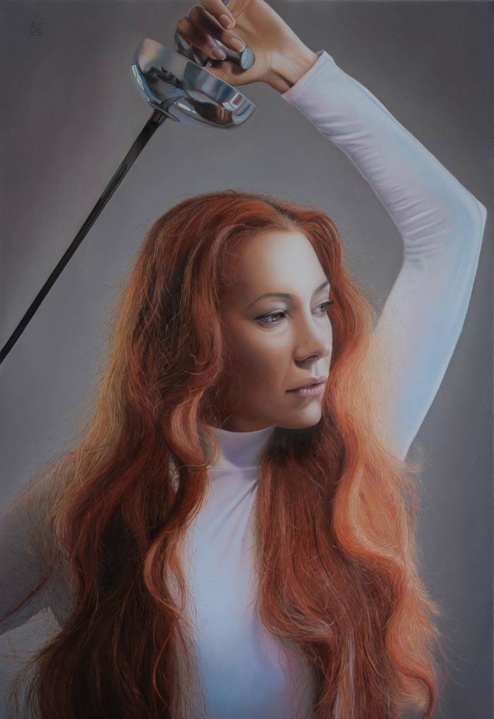 Against the nonsense hyperrealism painting