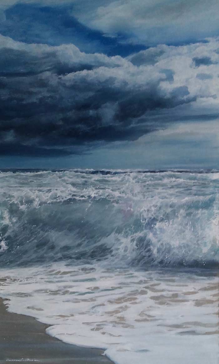 Sea storm painting by Artist Corrado
