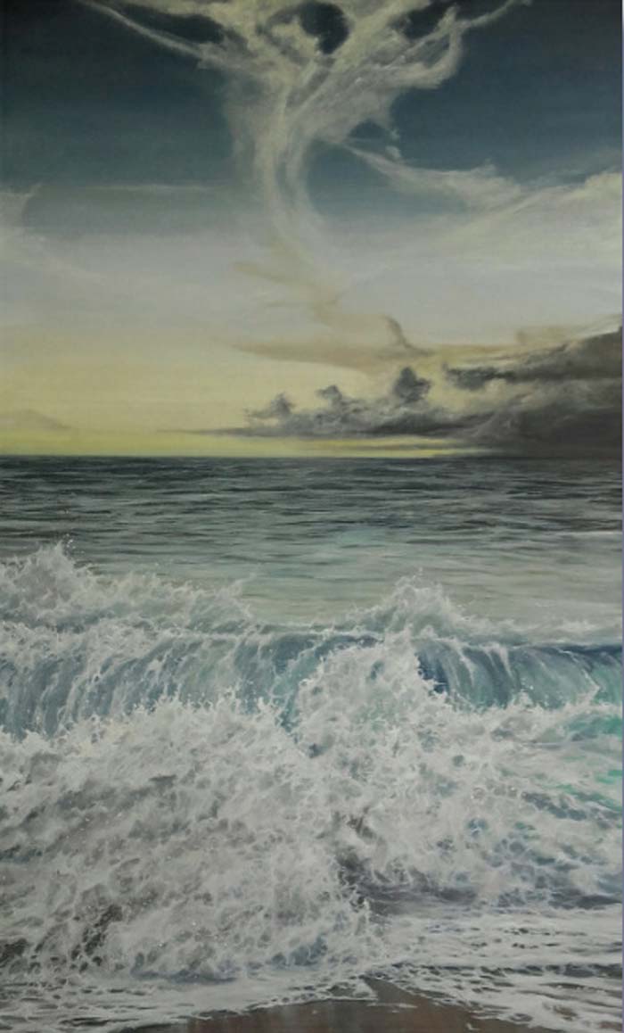 Seascape oil painting by Artist Corrado