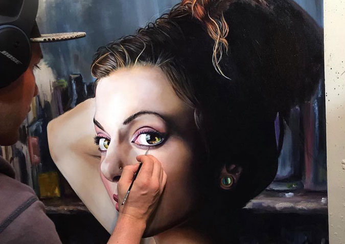 Artist Mike Rogers Creates Incredibly Realism Paintings