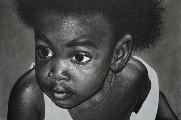 Stunning Photorealism Graphite and Charcoal Drawings
