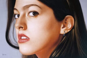 Hyper-Realistic Paintings Of Feminine Nude Figure In Sensual