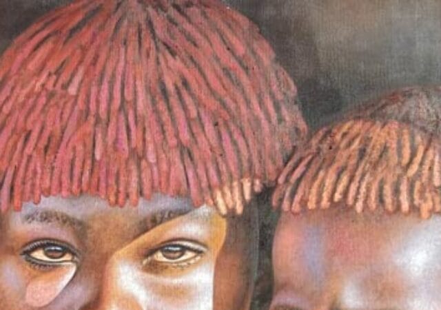 Brandon Alfredo's African Art Paintings Of The Maasai Tribe