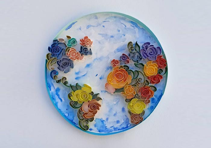 Beautiful Quilling Art Designs Wall Art for Home Decor