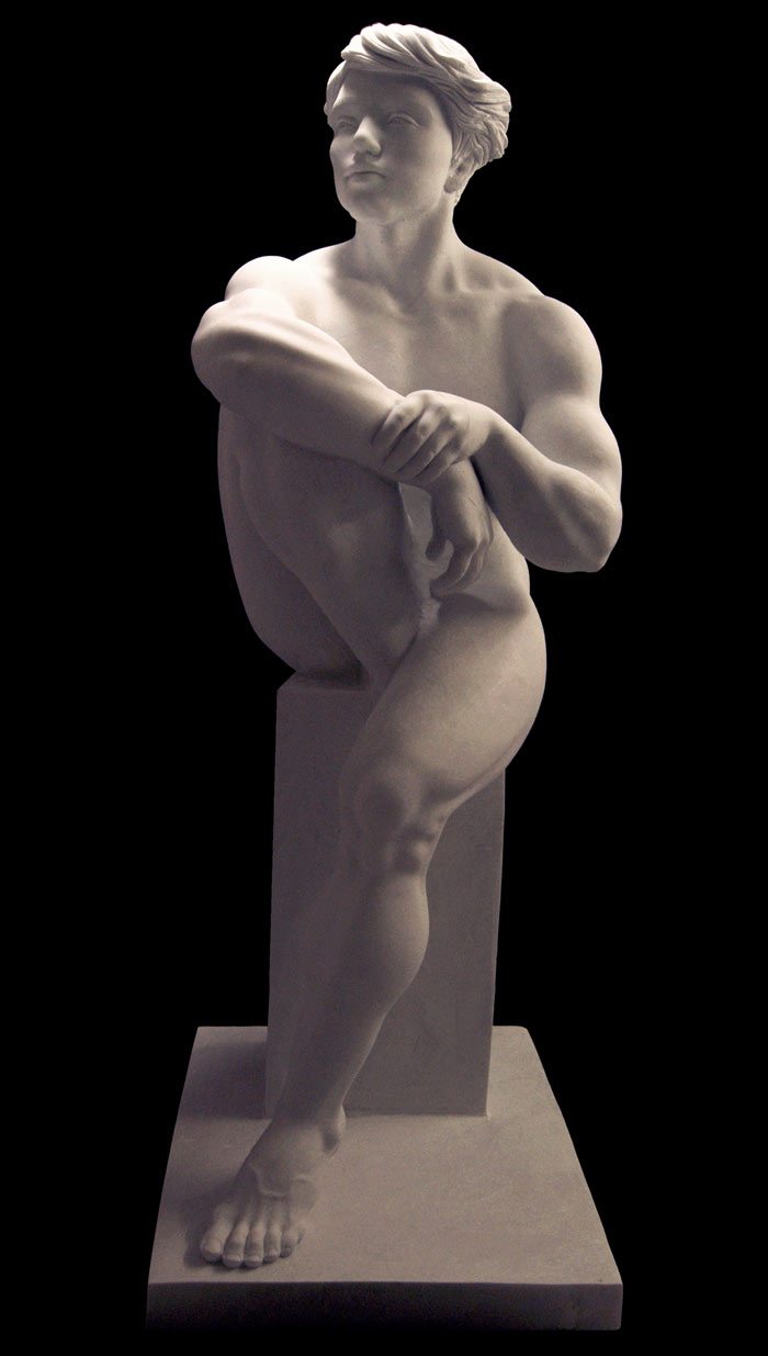 Italian Sculptor creates human body sculpture art