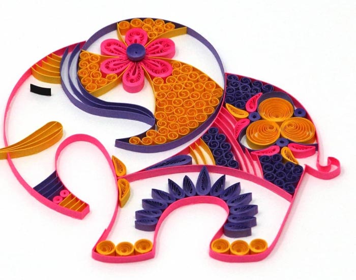 Pretty paper designs ideas by using Paper Quilling Art