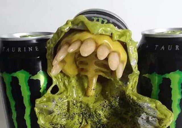 Turning them into incredible monsters art by using super Sculpey