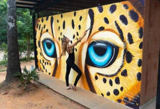 Wildlife art by Ekaterina Sky