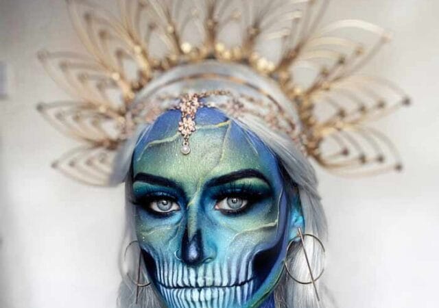 Amphitrite makeup art ideas by Emma Riley