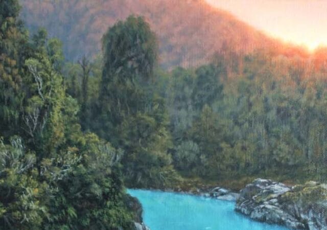 Incredible landscape art by Rosanne Croucher