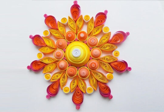 Beautiful filigree paper quilling by Gemma