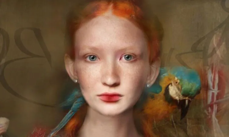 Portrait painting by Christine Fokkelman