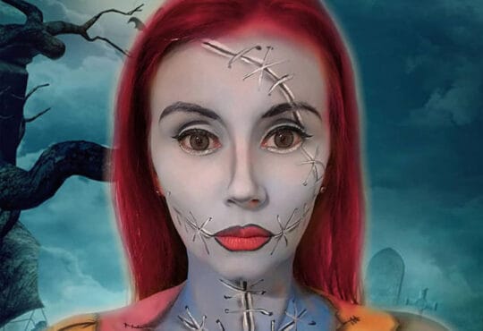 Creating the halloween fantasy makeup looks by Emma Riley