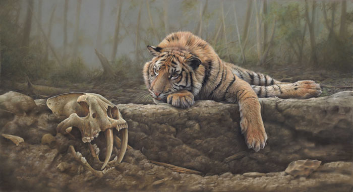 Where Tigers Pray painting by Eric Wilson