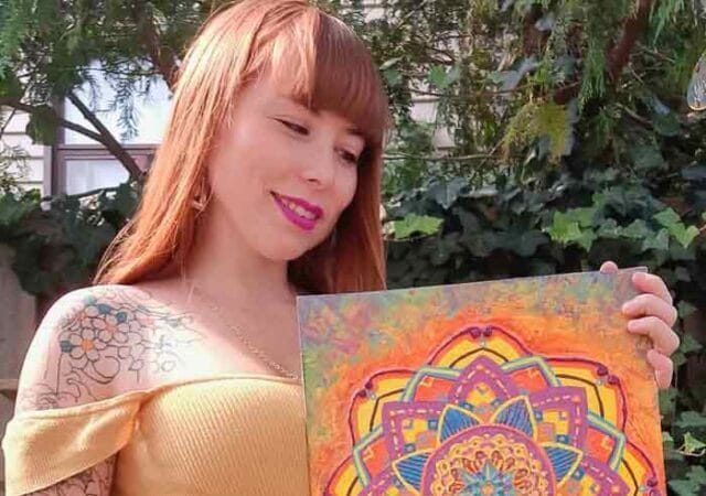 Mandala Painting by Takeisha Ball