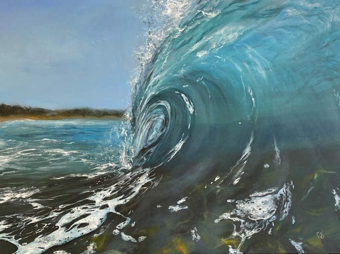 ocean waves paintings