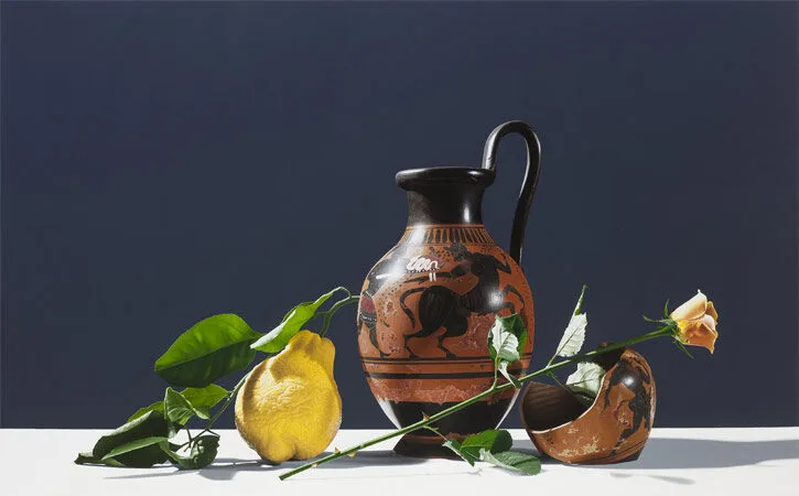Still life paintings by Riccardo Evangelisti