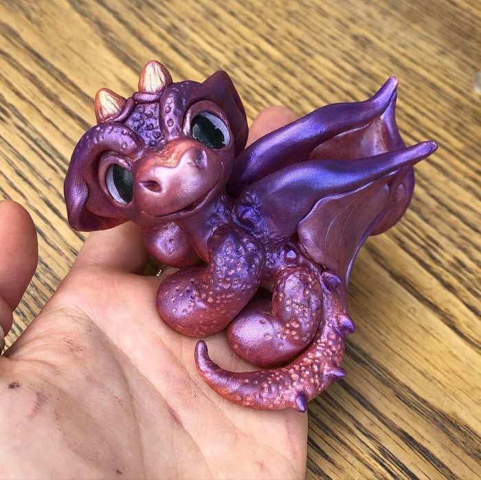 Beautiful handcrafted clay dragon ideas