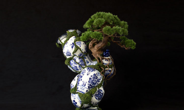 Beautiful bonsai sculptures