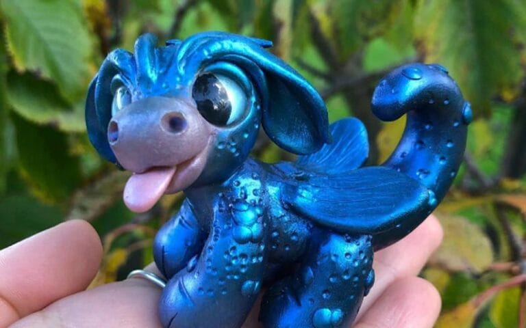 Polymer Clay Dragons and Pets Sculptures on Trendy Art Ideas