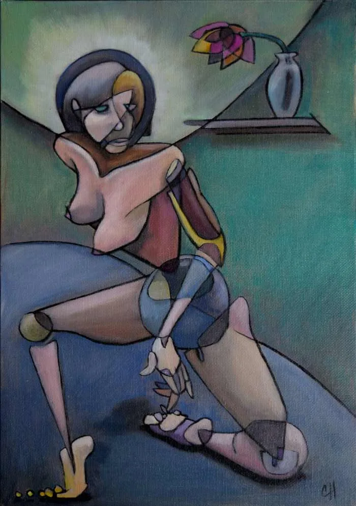 Abstract figure art