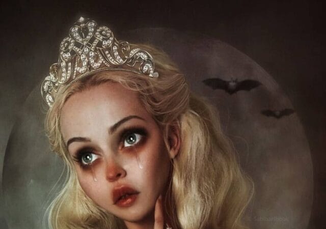 Surrealist and emotional painting