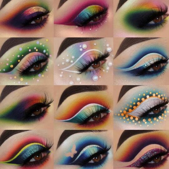 Stunning and Creative Eye Makeup Art by Blend Bunny on TrendyArtIdeas