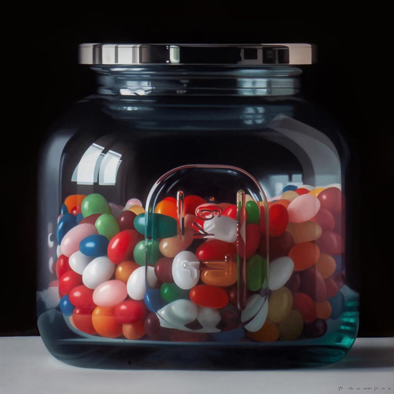 Photorealism Oil on canvas by Pedro Campos