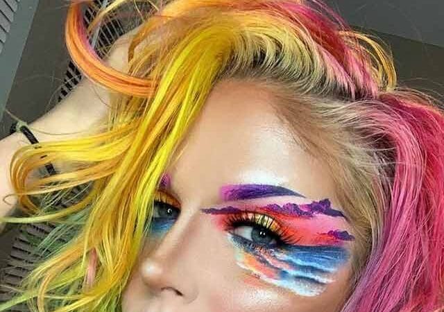 stunning eye makeup art by The Bria Beauty