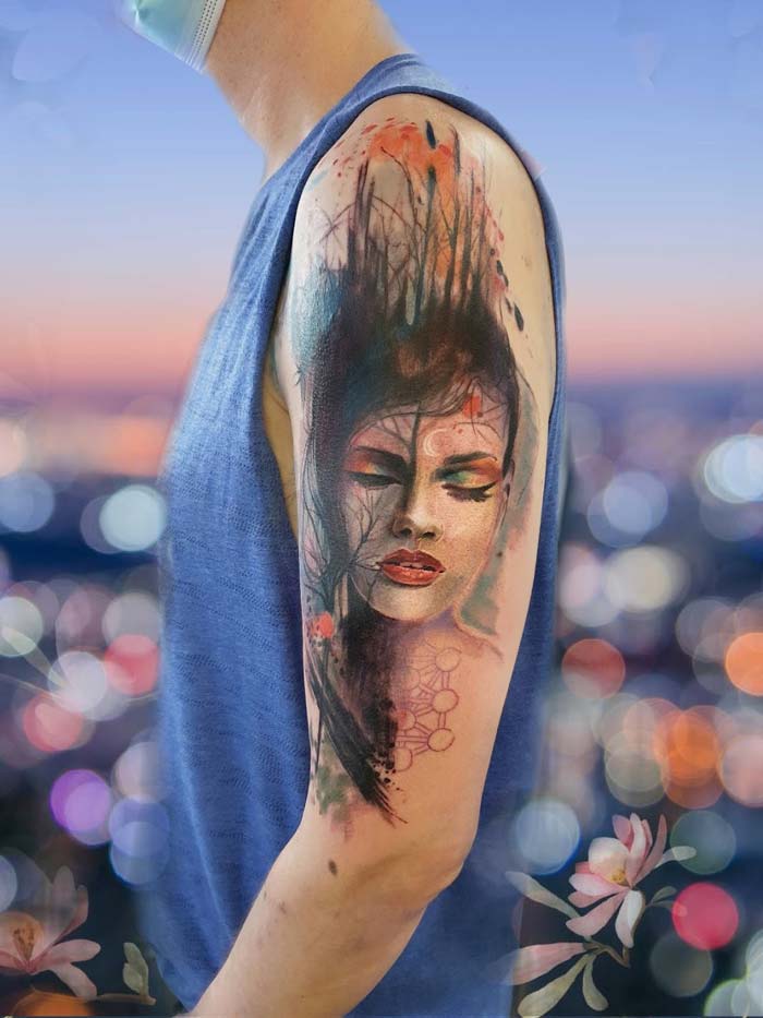Beautiful tattoo art by Jess Hannigan