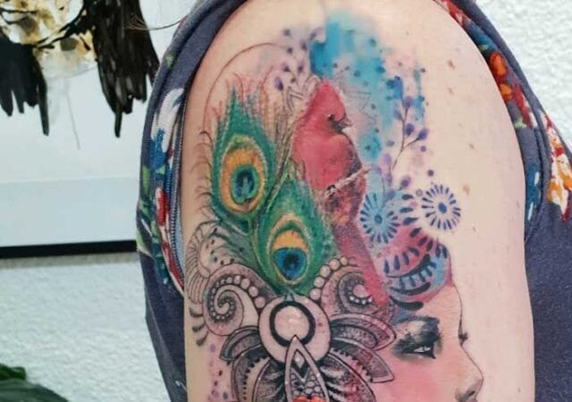 Awesome intuative tattoo art by Jess Hannigan